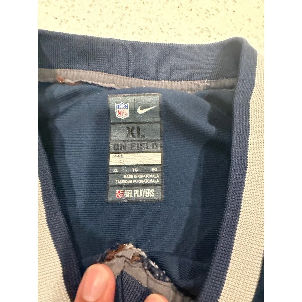 Nike New England Patriots Rob Gronkowski 87 Mens XL Navy Blue NFL Football